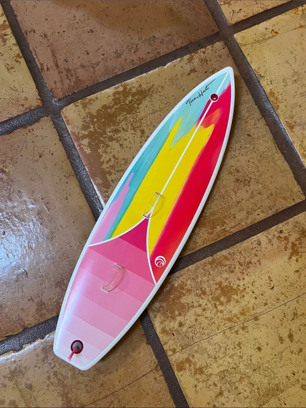 American Girl Joss Kendrick surfboard
